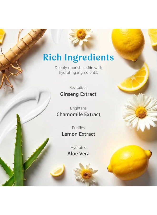 Raya Lemon Water Gel Cream (308) | Moisturizing, Skin-Repairing, and Anti-Aging Facial Day and Night Cream for Non-Problem Skin | Fills in Wrinkles and Improves Complexion - Image 3
