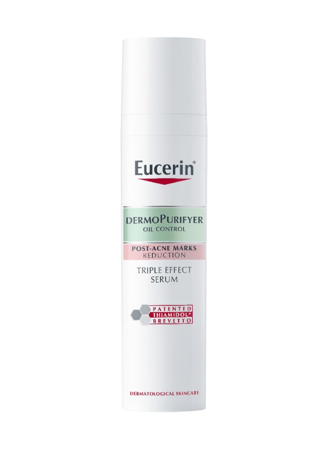 Eucerin - DermoPurifyer Oil Control Triple Effect Face Serum Acid Long-Lasting Matte Finish, 40ml - Image 1