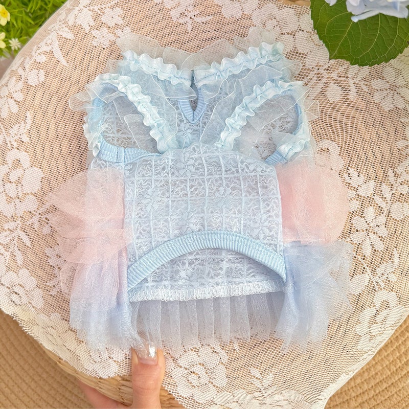 Summer Pet Tulle Dress for Small Dogs Cats - Image 4