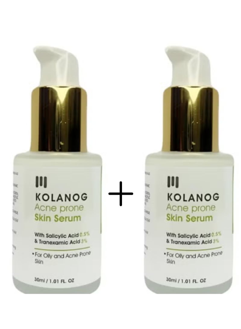 MEDINZA Kolanog Acne Prone Skin Serum 1+1 promo pack