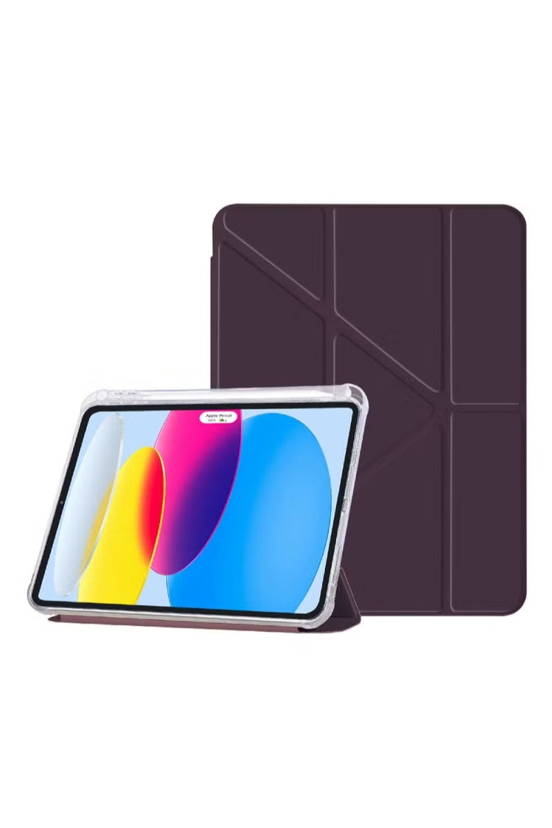 روك بو حالة لـ iPad Air 11 بوصة M3 2025 / حالة لـ iPad Air 11 بوصة M2 2024 و iPad Air5 10.9 بوصة 2022 / Air4 10.9 بوصة 2020 Gen مع حامل القلم الرصاص Slim Stand Auto Wake / Sleep ، غطاء الهواء 5 / الهواء 4 10.9 بوصة 2022/2020 ، الهواء 6 / الهواء 7 11 بوصة 2025/2024 - Image 1