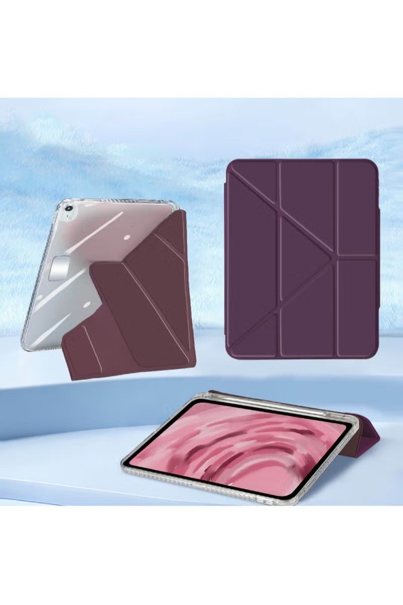 روك بو حالة لـ iPad Air 11 بوصة M3 2025 / حالة لـ iPad Air 11 بوصة M2 2024 و iPad Air5 10.9 بوصة 2022 / Air4 10.9 بوصة 2020 Gen مع حامل القلم الرصاص Slim Stand Auto Wake / Sleep ، غطاء الهواء 5 / الهواء 4 10.9 بوصة 2022/2020 ، الهواء 6 / الهواء 7 11 بوصة 2025/2024 - Image 3