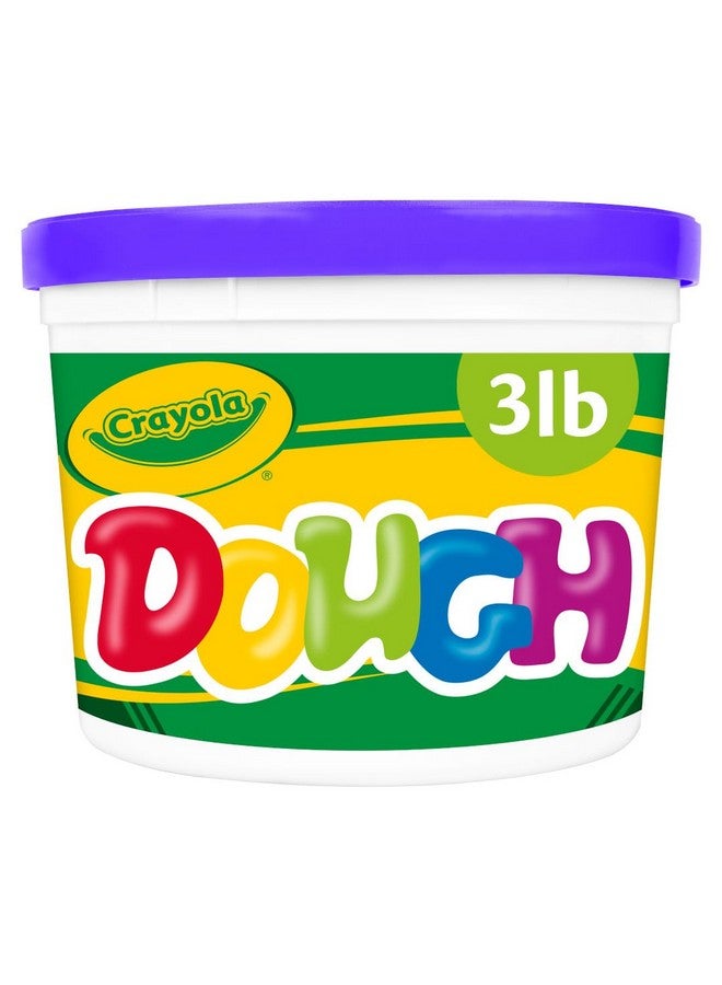 Crayola Dough - Purple (3lb), Bulk Modeling Dough for Kids, Clay Alternative, Resealable Tub, Ages 3+, Great for Kids Arts & Crafts - Image 1