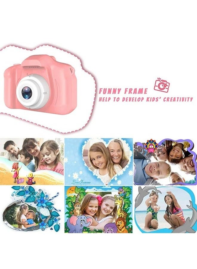 Mini Room Toys Camera Digital Camera for Kids Screen Camera Toy Kids Photography Camera Digital Camera Kids Playset Kids Camera Mini Camera Kids Toy Camera Small Cartoon Child(Pink)  - Image 5
