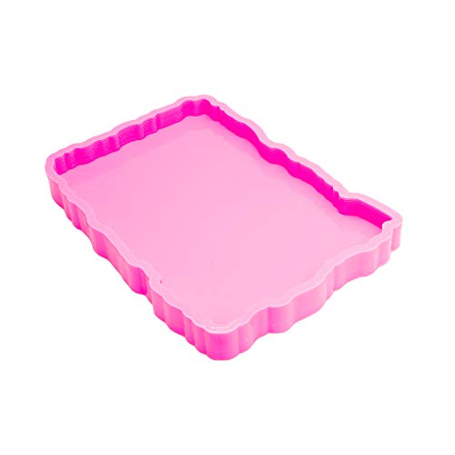 Angel Wings Shiny Glossy Large Silicone Molds Tray Molds Irregular Resin Tray Molds Thick Platter Molds Serving Tray Mold for Epoxy Resin Casting Molds DIY Home Decoration Craft 31x21x3cm - Image 2