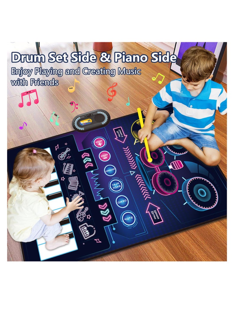 2 IN 1 Music Playing Blanket，The Ideal Early Education Music Baby Toys 1 2 3 4 5 Year Old Boys Girls  - Image 2