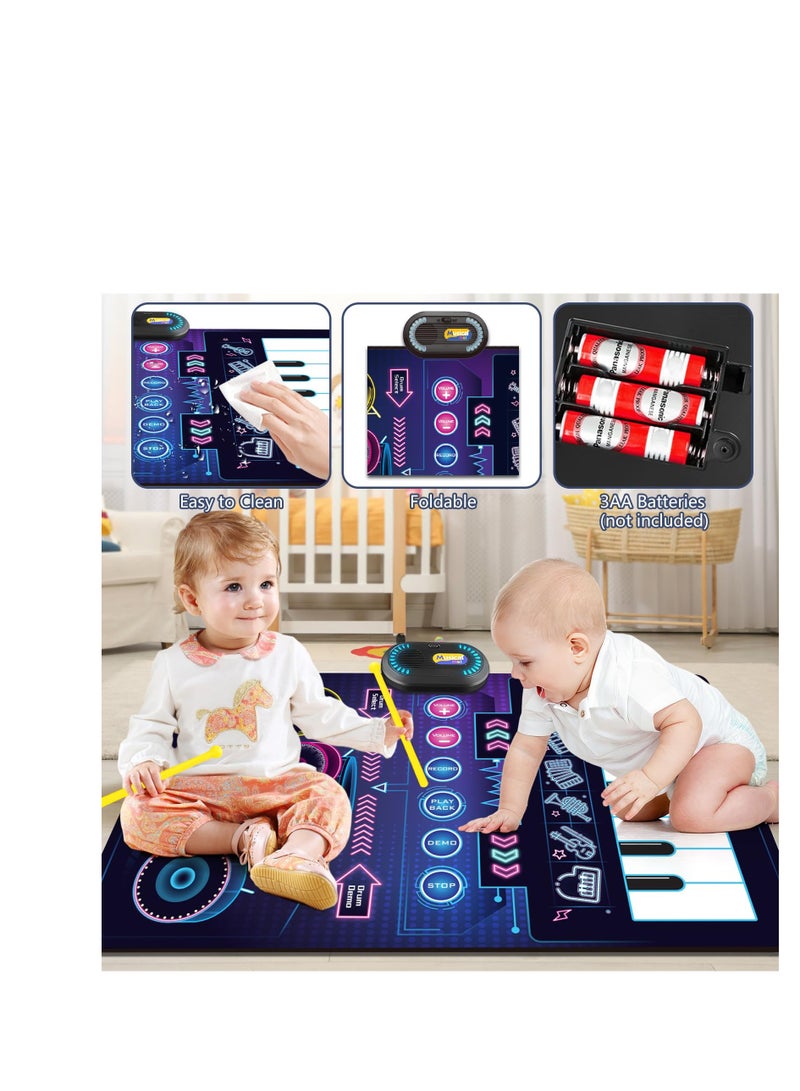 2 IN 1 Music Playing Blanket，The Ideal Early Education Music Baby Toys 1 2 3 4 5 Year Old Boys Girls  - Image 5