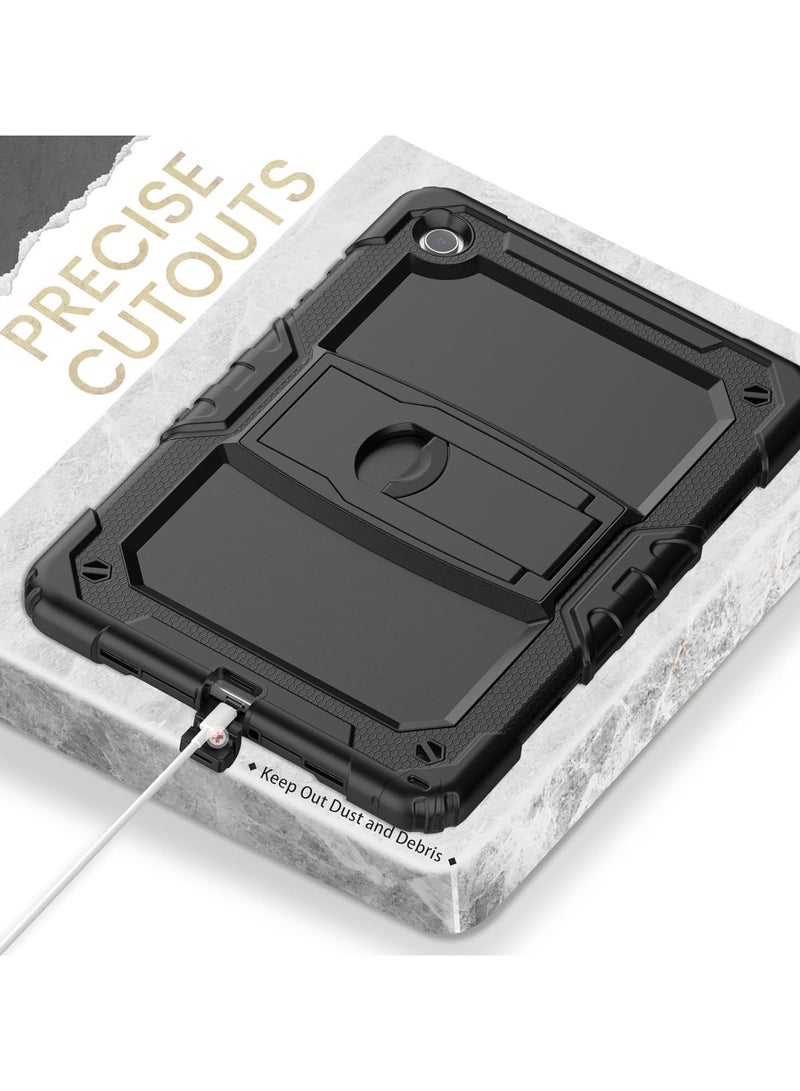 general Kids Case Compatible with Samsung Galaxy Tab A9 Plus 2023 SM-X210/X216/X218 11inch, Heavy Duty Protective 3-in-1 Shatter-Resistant Shell with Bracket and Shoulder Strap - Image 3