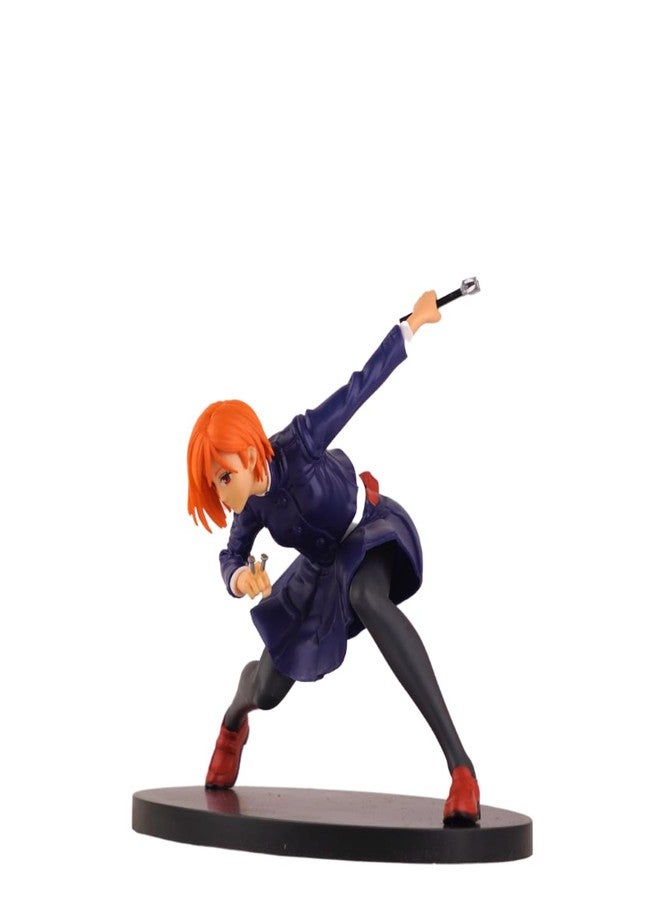 Offo Jujutsu Kaisen Nobara Kugisaki Anime Action Figure إصدار محدود للوحة قيادة السيارة، مكتب ديكور المنزل وطاولة الدراسة (Nobara Kugisaki) - Image 3