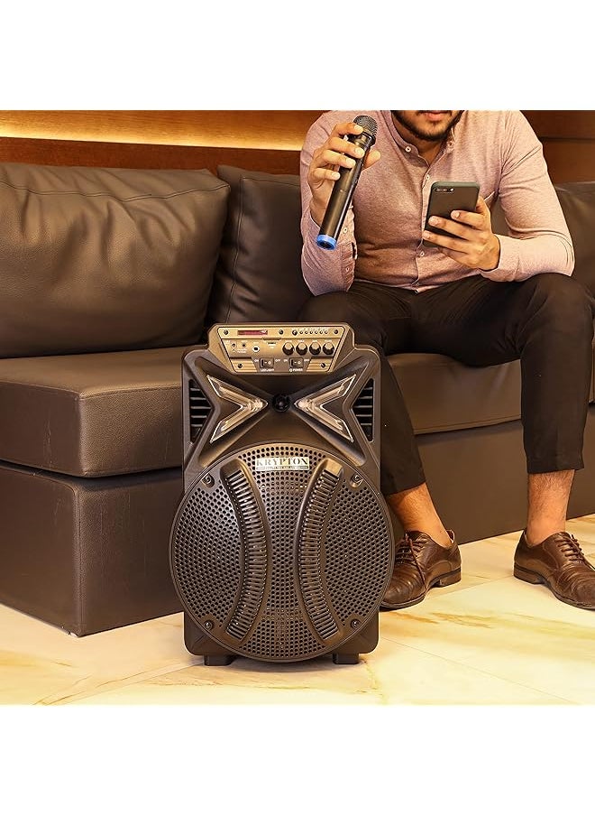 KRYPTON Rech Portable Speaker Usb Bt Rmt Mic 1X1  - Image 1