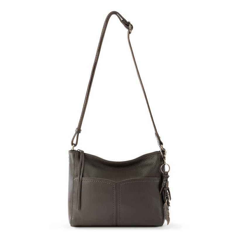 The Sak Womens Alameda Crossbody in Leather, Slate, One Size US - Image 5