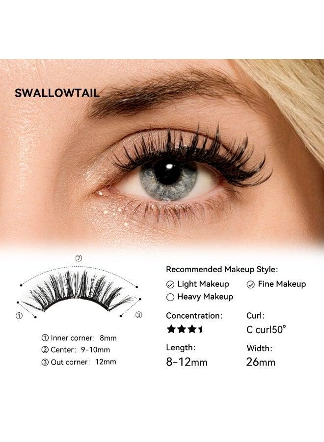 WOSADO Swallowtail Magnetic Lashes – Cat Eye Foxy Lift - Image 1