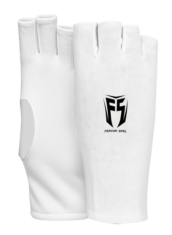 Fervor Spel Cotton Cricket Batting Inner Gloves (Finger Cut - 1 Pair) - Image 2