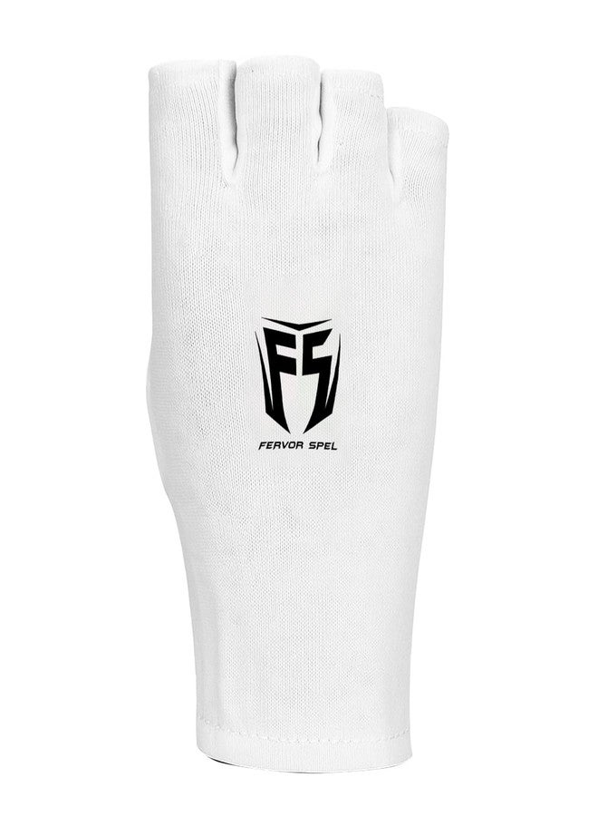 Fervor Spel Cotton Cricket Batting Inner Gloves (Finger Cut - 1 Pair) - Image 3