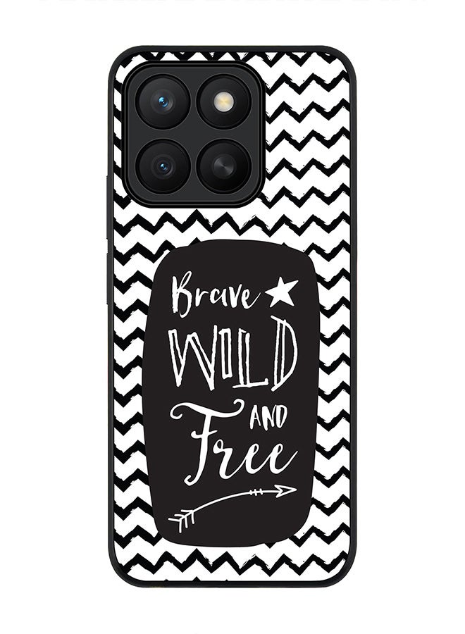 Stylizedd For Honor X8c Case,Slim fit Camera Protection, Shockproof Thin Phone cover  - Brave, Wild And Free