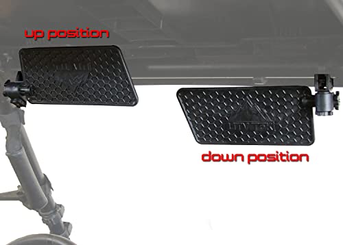 ATV Tek UTVSV1 Adjustable Multi-Directional Sun Blocking Clear View UTV Sun Visor - Image 2