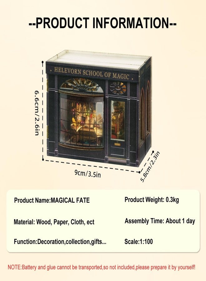 CUTEROOM Wooden Miniature Furniture Kit (Magic) - Image 2