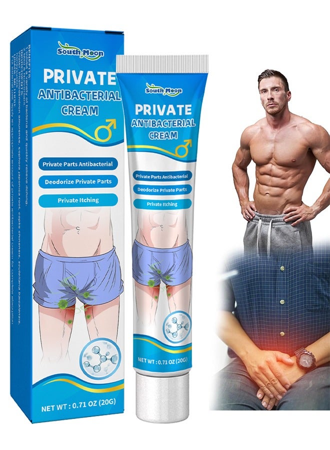 SOUTH MOON Private Antibacterial Cream For Men, External Use Anti ...