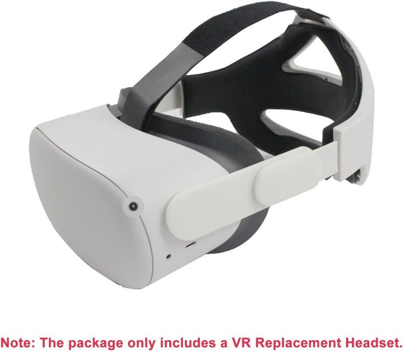 Domery replacement for Oculus Quest 2, comfortable replacement for VR headworn device accessories, virtual reality headworn device light strip - Image 2