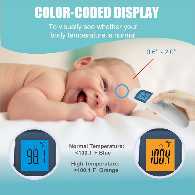 Amplim Non-Contact Infrared Forehead Thermometer - Image 5