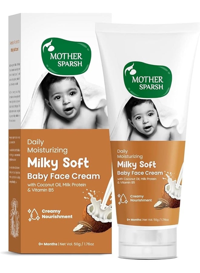 Mother Sparsh Milky Soft Baby Face Cream - Image 1