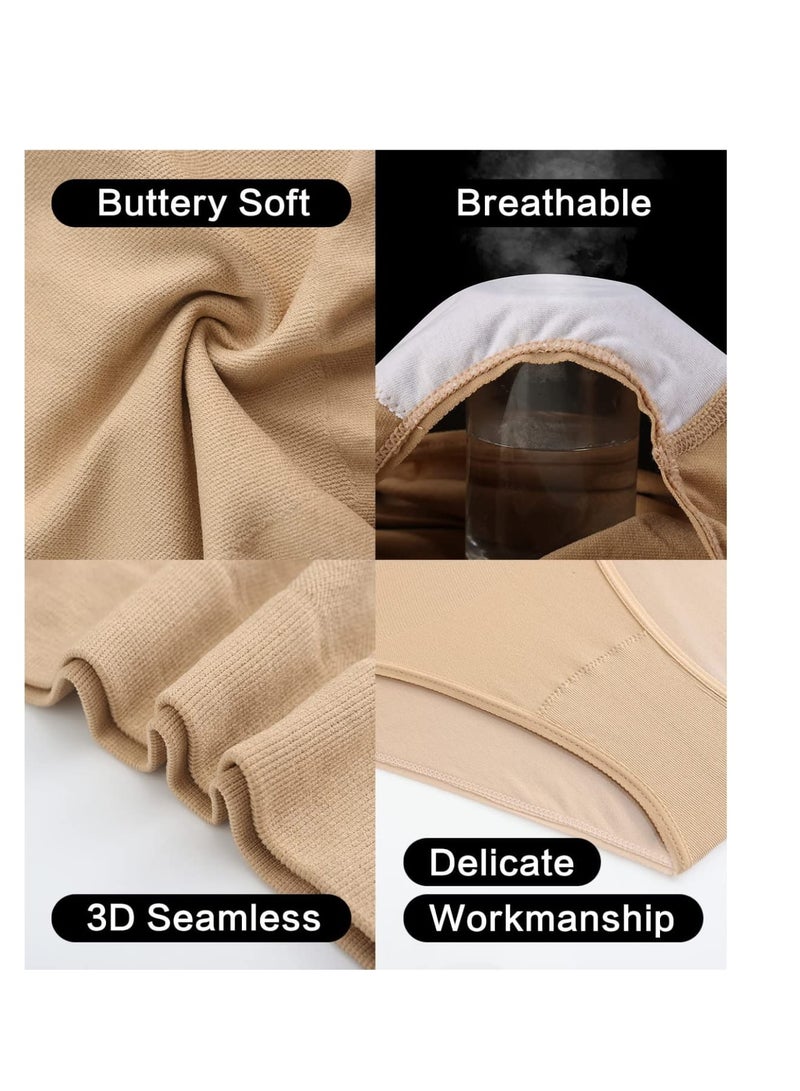 Zikra Maternity Underwear, High Waisted Seamless Mid-Thigh Pregnancy Underwear Over Belly Support, Women's Maternity Shapewear, for Dresses and Pants L - Image 5