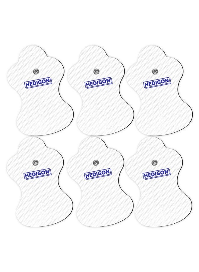 Hedigon Compatible with Omron Tens Unit Replacement Pads 3Pairs（6PCS）Electrotherapy Pads for Pain Relief Reusable Pads Brand: - Image 1