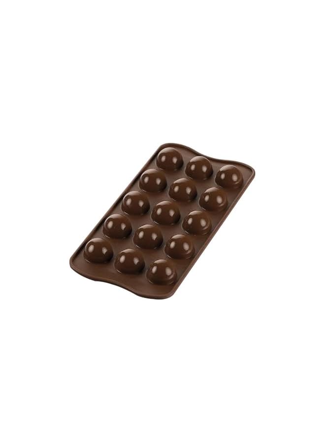 S-TOP 15 Cavities 3D Chocolate Tartufino Baking Mold, Made In Italy, Food-Grade Silicone, Flexible, Durable, Easy Release, Safe in Oven, Microwave, Fridge, Freezer & Dishwasher, 2215077-0065 - Image 4