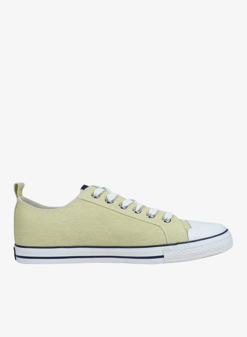 GAP Men's Logo Detail Lace-Up Sneakers with Pull Tabs - HOUSTON II - Image 1