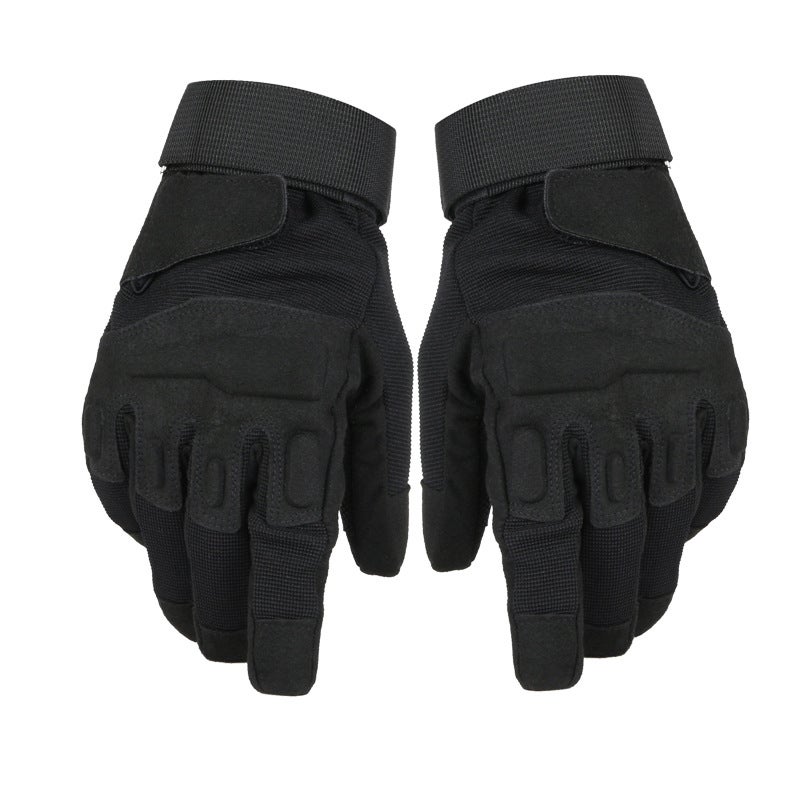 Black Hawk Outdoor Full Finger Gloves Military Fan Tactical Gloves Non-Slip Wear-Resistant Riding Gloves Men'S Sports Gloves W-1 - Image 2