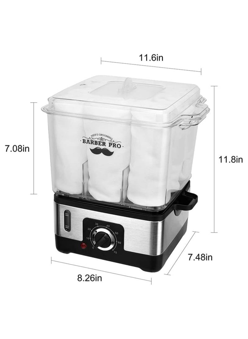 Barber Pro Professional Multi-Purpose Mini Steam Towel Warmer - Image 2