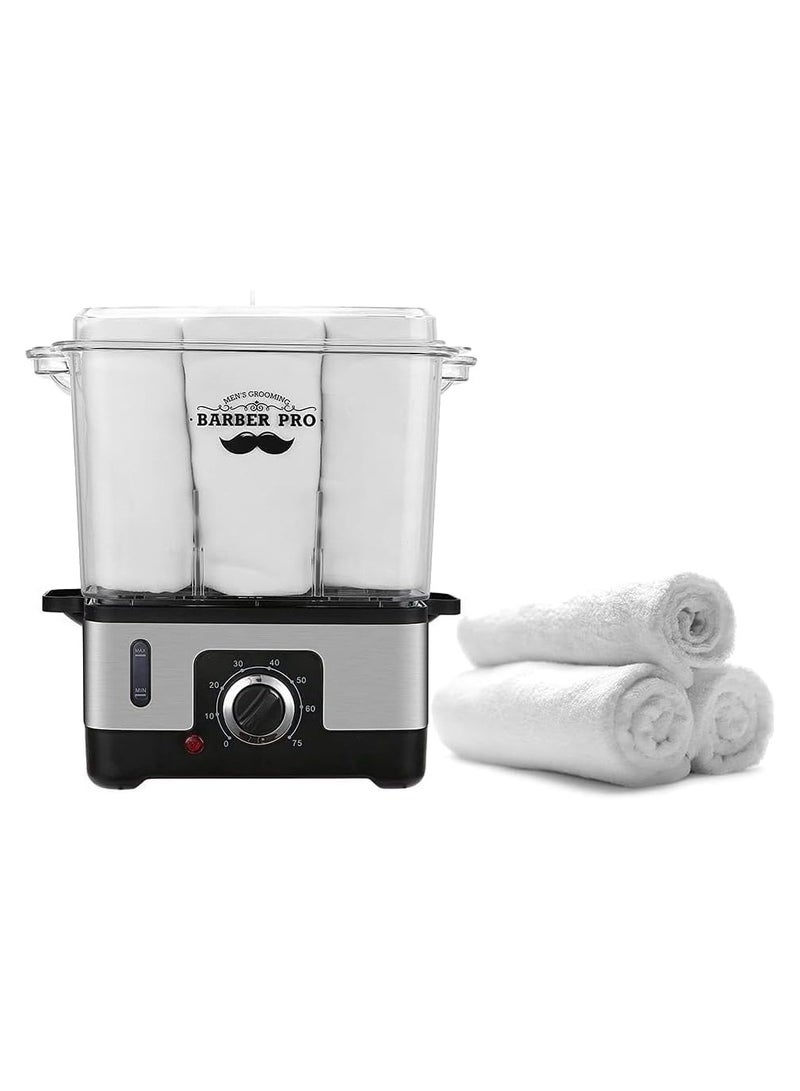 Barber Pro Professional Multi-Purpose Mini Steam Towel Warmer - Image 3