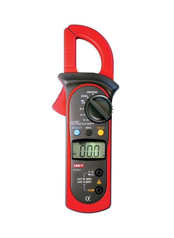 Digital Clamp Meter Black/Red