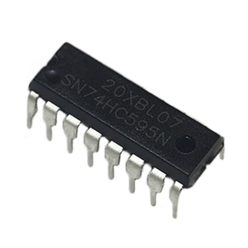 Bridgold 20pcs 74HC595N 74HC595 8-Bit Shift Registers W ith Latched 3-State Output，DIP-16. - Image 4