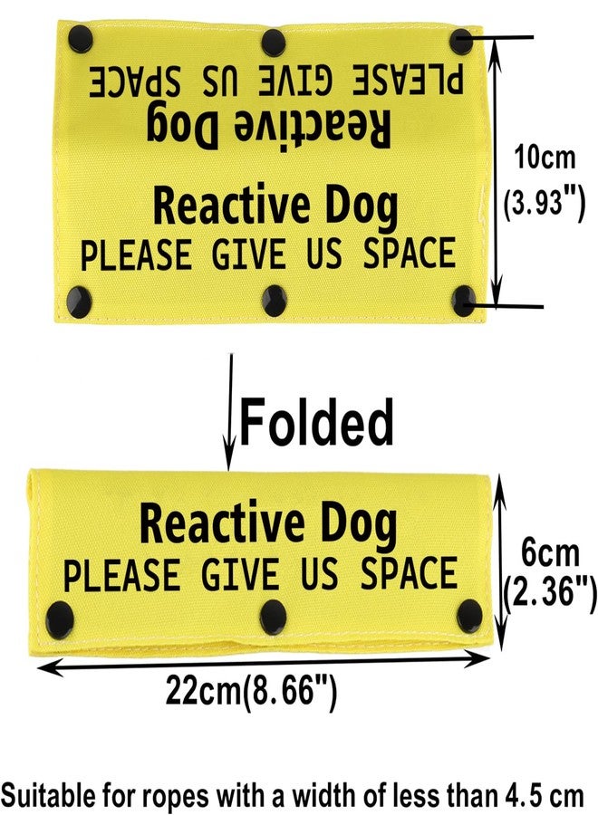 BLUPARK Space-YE Dog Leash Wrap Sleeve - Reactive Dog Alert Tag Pet Birthday Gift - Image 2