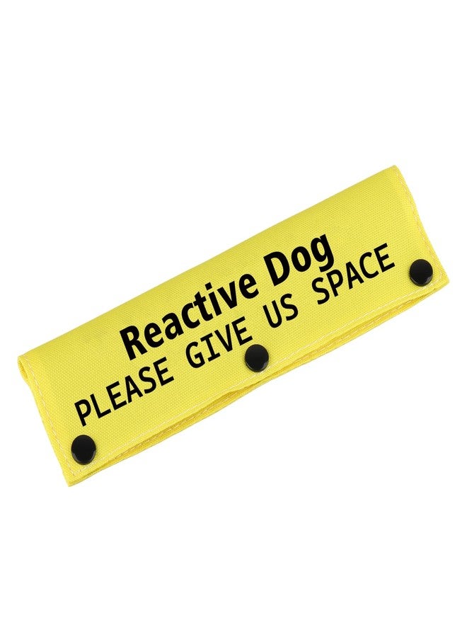 BLUPARK Space-YE Dog Leash Wrap Sleeve - Reactive Dog Alert Tag Pet Birthday Gift - Image 1