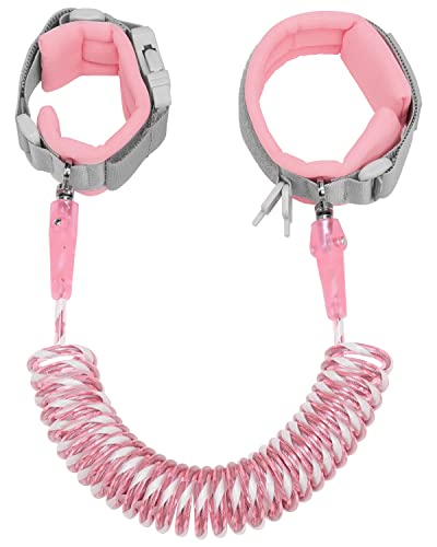 Dr.Meter Drmeter Kids Leash for Toddler Reflective Anti Lost Wrist Link with Key Lock 82ft Safety Wristband Child Walking Harness for Supermarket Mall Airport Amusement Park Zoo Outdoor - Image 1