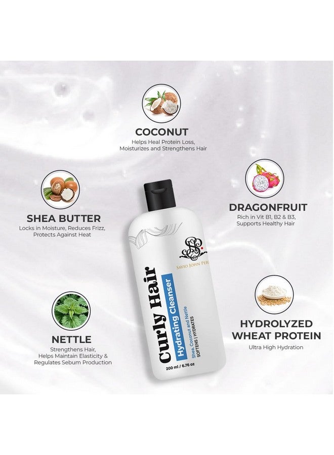 PROLIXR Curly Hair Hydrating Cleanser | Wavy And Curly Hair Products | Curly Hair Care | Magic Hair Care For Curls | Shea Butter | Coconut | Dragon Fruit | Created By Savio John Pereira - 200Ml (Pack Of 10) - Image 2