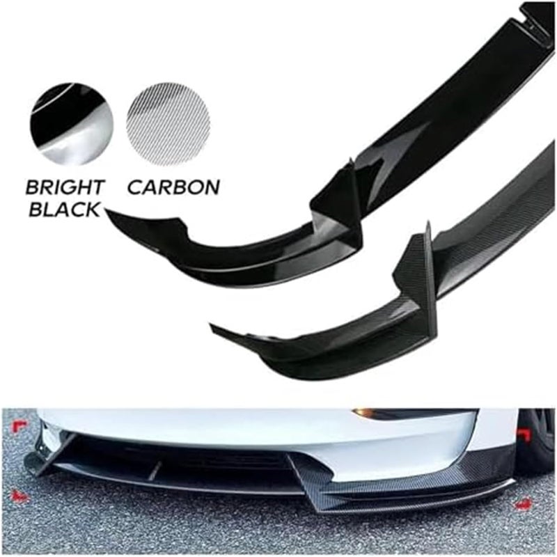 Wivplex Front Bumper Lip Splitter for Tesla Models - Image 4