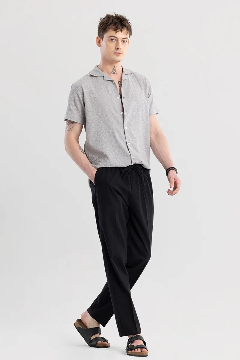 SNITCH Wafty Black Trousers - Image 3