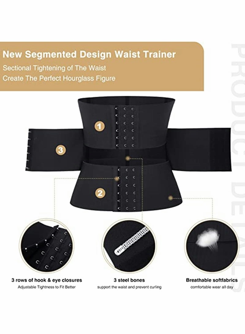 Ultimate Women Waist Trainer Tummy Control Shapewear Corset with Steel Bones Hourglass Body Shaper for Workout Everyday Slimming - Image 2