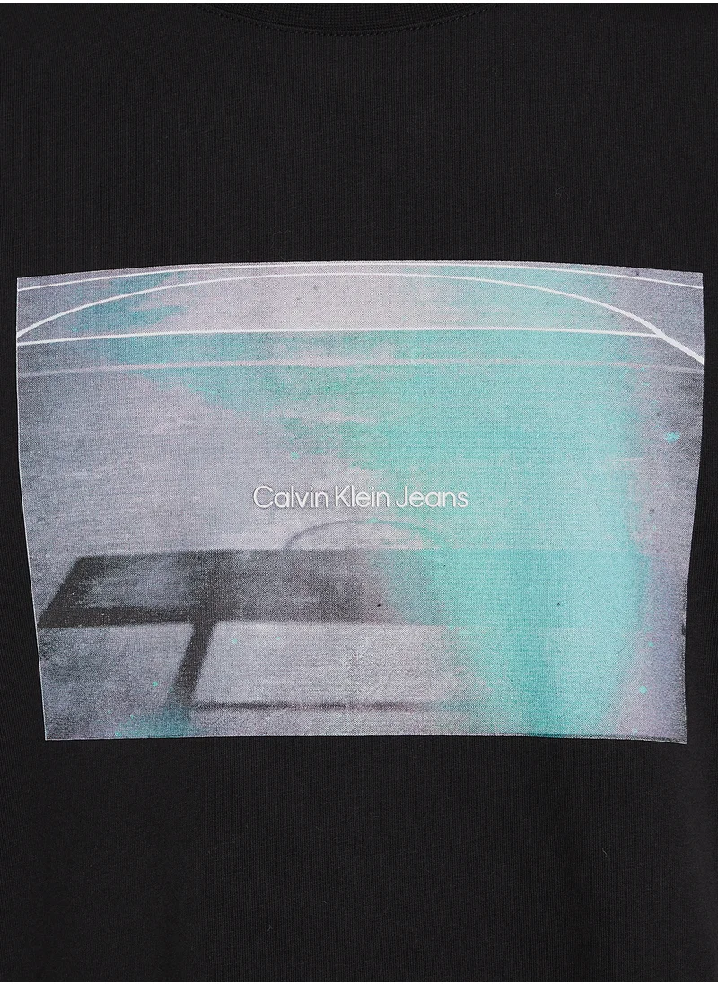 Calvin Klein Jeans Graphic Crew Neck T-Shirt