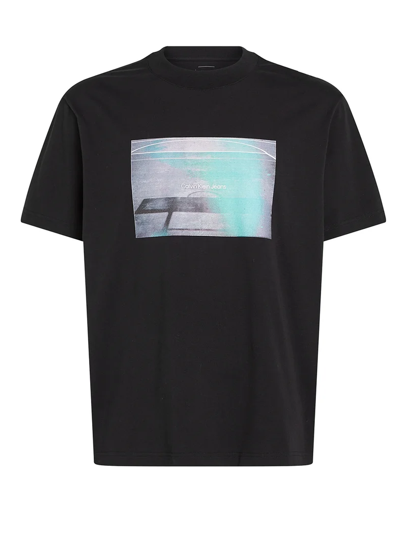 Calvin Klein Jeans Graphic Crew Neck T-Shirt