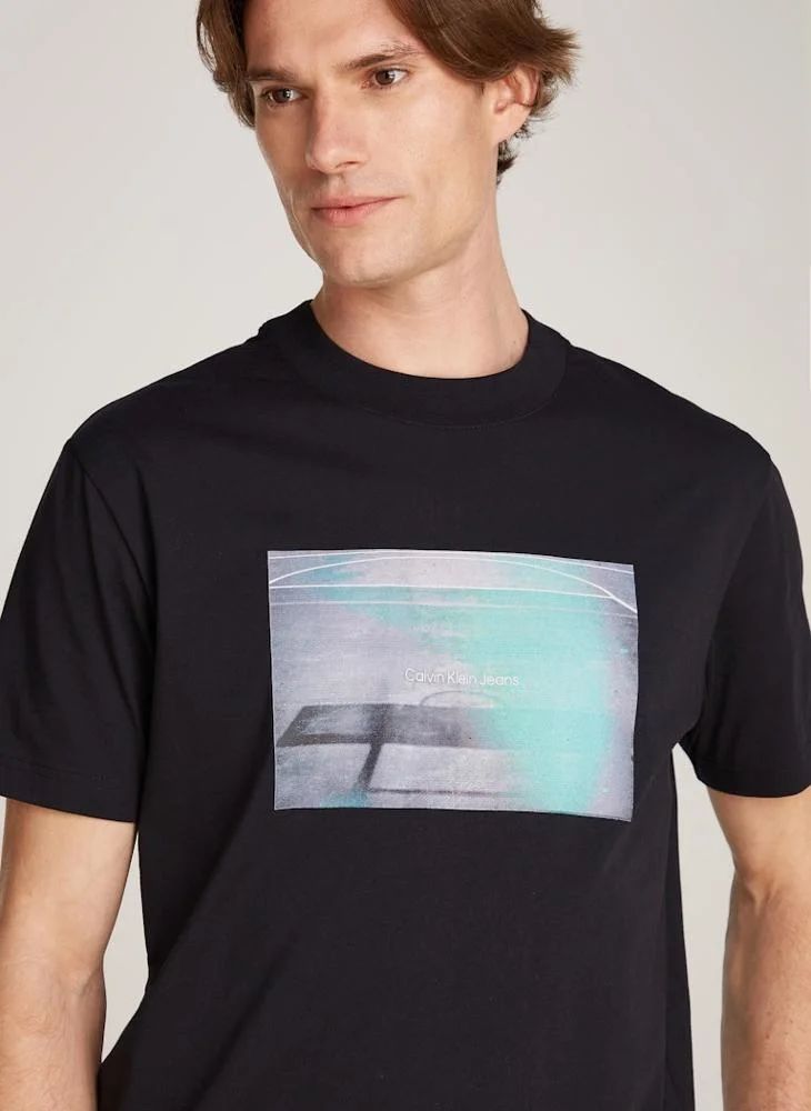 Calvin Klein Jeans Graphic Crew Neck T-Shirt