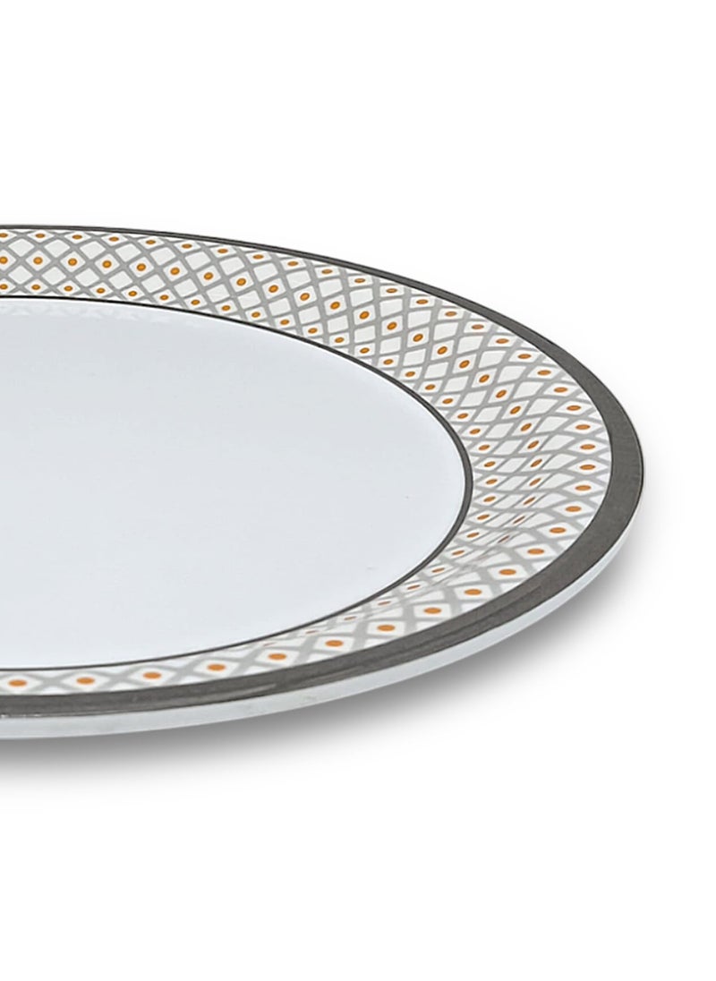 Superware Superware | Pure Melamine | Small Plate Set – Pozzi 7.5" (06 Nos.) | Stain Free, Glazed Finish  - Image 4