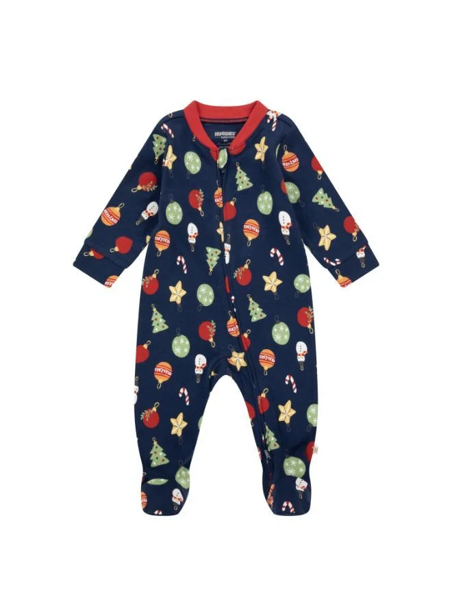 HUGGIES CHRISTMAS COVERALL