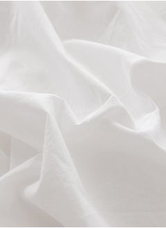 إنفينيتي بيدينج ماركت طقم كيس لحاف قطن - ابيض 180x220 سم  - Image 2