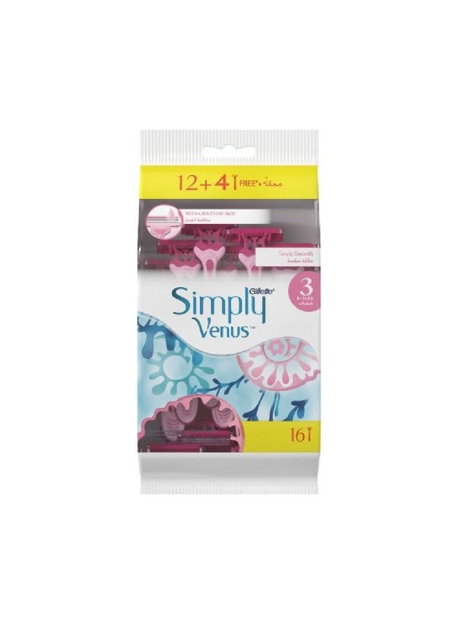 Gillette Simply Venus Blades × 16