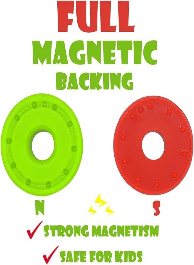 SHOPONIL Magnetic Math Toy for Kids Learning Toys for Boys and Girls - Brain Developing and Magnetic Blocks for Kids | Multicolor (Pack of 1) 6 Piece - Image 2