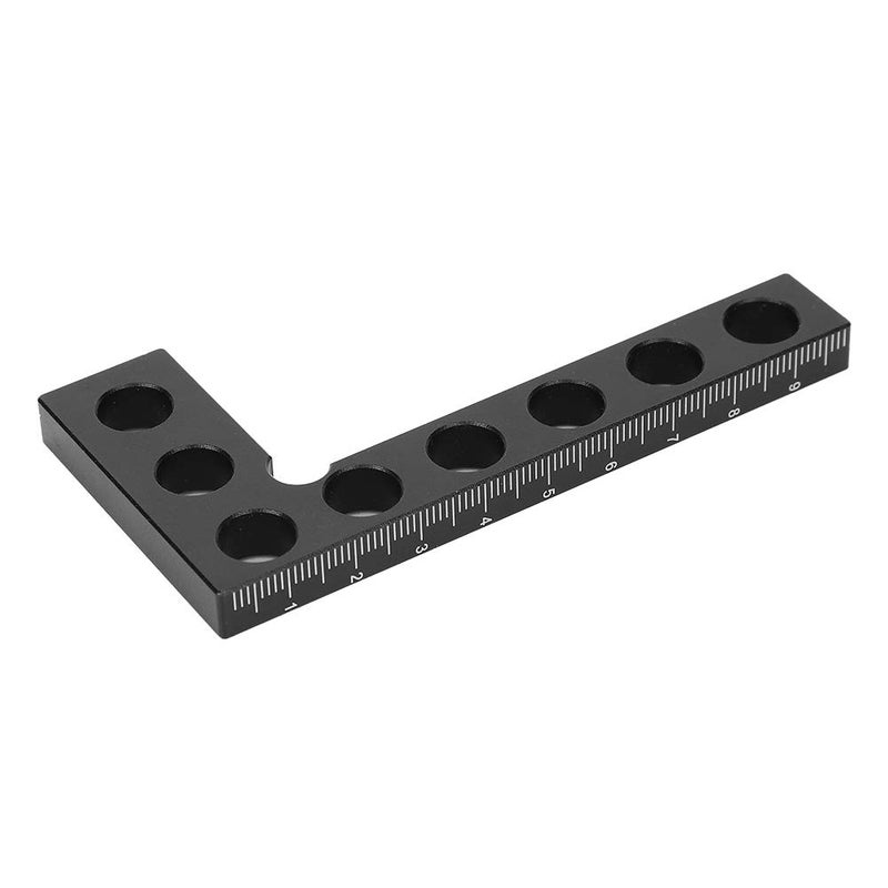 90 Degree Positioning Square Right Angle Ruler 100mm Aluminum Alloy Corner Clamp for Woodworking Box Frame - Image 3